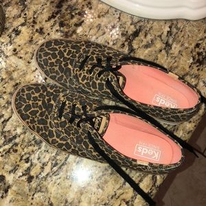 Women’s leopard size 10 KEDS